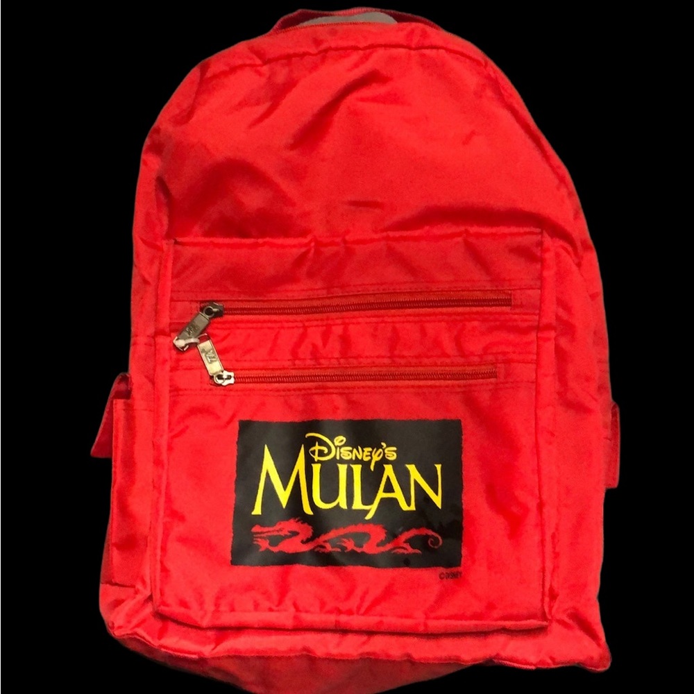 Disney | Vintage Mulan Collectable Backpack Rare